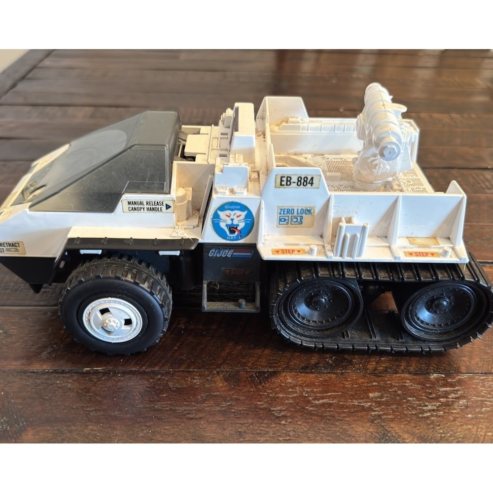Vintage 1985 GI Joe‎ ARAH Snow Cat Vehicle V1